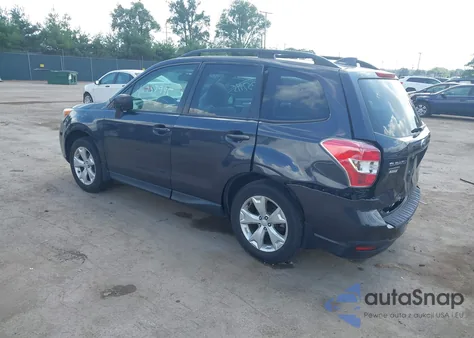 2016 Subaru Forester 2.5I Premium from USA, damaged, VIN JF2SJADC8GH520539